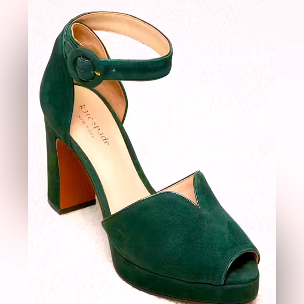 KATE SPADE IOB Perry Platform Pumps with dust bag